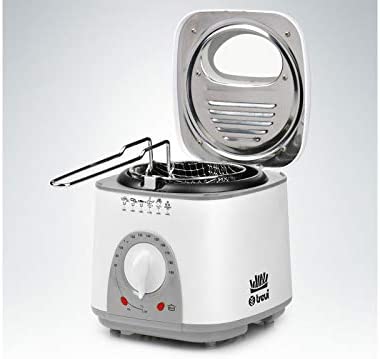 Trevidea CL 269 Friteuse, 900W, Corbeille INOX, 1 Litre, Ajustement Température, Blanc/Gris Fiche Technique et Prix au Maroc
