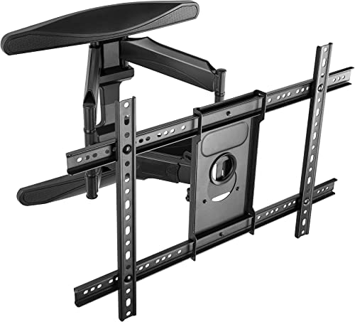 Poppstar Support TV Mural Pivotant Extra Fort 40″-75″ pour Ecrans Plats et Courbés jusqu'à 45,5kg (VESA Max. 600x400) Support Moniteur Inclinable Rotatif Fiche Technique et Prix au Maroc