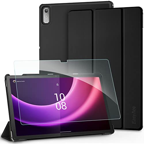 EasyAcc Coque Étui pour Lenovo Tab P11 2nd Gen 11.5 Pouces 2022 avec en Verre trempé, Ultra Mince Housse avec Fonction Support et Veille Automatique et réveil Automatique, Noir Fiche Technique et Prix au Maroc