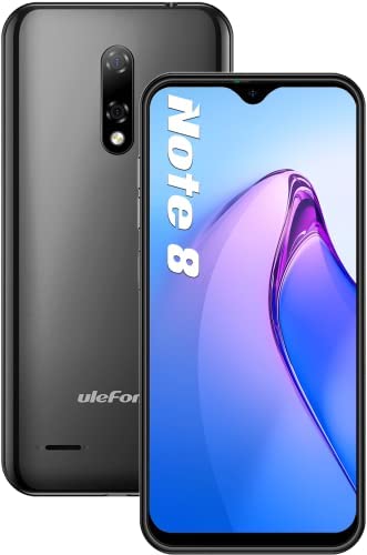 Ulefone 3G Telephone Portable Pas Cher, 16Go ROM/SD-128Go, Quad Core Processeur Écran 5.5", 2700mAh 5MP+2MP, Smartphone Pas Cher, Note 8 Mobile Phone Dual SIM, 3 Card Slots, Face ID 2Ans de Garantie Fiche Technique et Prix au Maroc