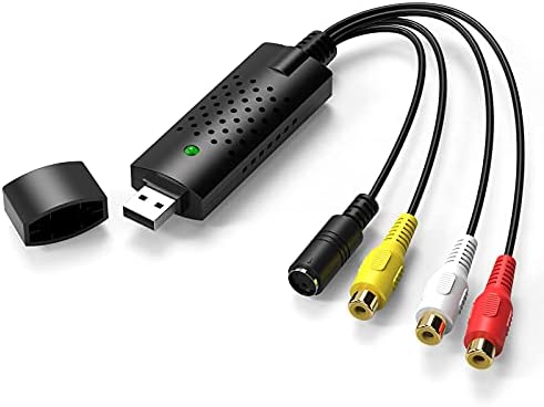 Rybozen Le convertisseur Audio/vidéo USB 2.0 numérise et édite la vidéo de n'importe Quelle Source analogique Comprenant Le magnétoscope VHS DVD Fiche Technique et Prix au Maroc