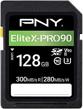 PNY Carte Mémoire SD 128GB X-PRO 90 Classe 10 U3 V90 UHS-II Fiche Technique et Prix au Maroc