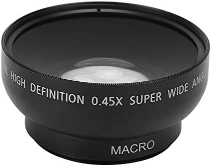 Objectif Macro Grand Angle 46 MM 0.45X - pour La Photographie de Paysage - Objectif Super Grand Angle pour Appareil Photo - pour Tous Les Objectifs de Caméra de 46 Mm de Diamètre Fiche Technique et Prix au Maroc