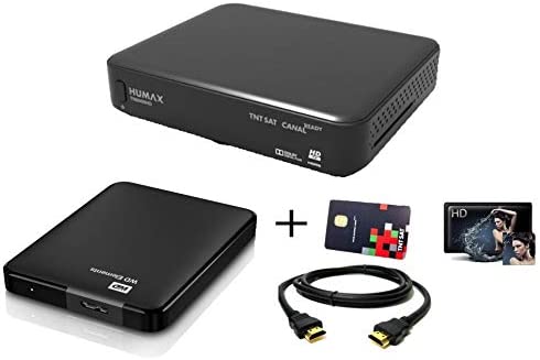 Pack Récepteur Satellite TNTSAT Humax TN8000HD PVR avec Disque Dur Externe Extra Slim 1 Téra 2,5 Fiche Technique et Prix au Maroc