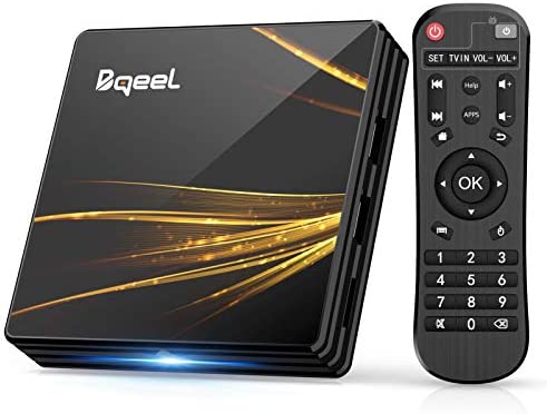 Bqeel TV Box Android 10.0 【4G+64G】 R2 Plus Android TV Box RK3318 Quad-Core 64bit Cortex-A53/ Wi-FI 2.4G/5G / LAN 100M /4K UHD/ Boitier Android TV Fiche Technique et Prix au Maroc