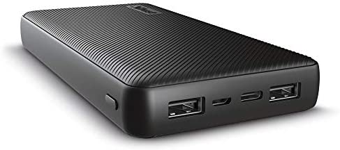 Trust Mobile Batterie Externe 20000 mAh Primo, Power Bank Grande Capacité pour Smartphone Android, iPhone, iPad, Tablette, Téléphone Portable et Autres - Noir Fiche Technique et Prix au Maroc