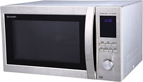 Sharp Home Appliances R-982STWE Comptoir Micro-onde combiné 42 L 1000 W Acier inoxydable Fiche Technique et Prix au Maroc