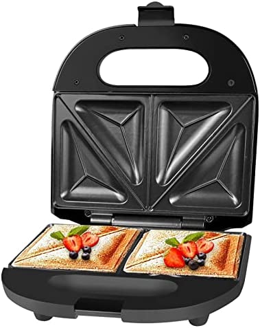 Gotoll Appareil à Croque Monsieur 750W Machine à Sandwich Maker avec Plaques antiadhésives,Voyant LED,2 Tranches, Sans BPA Fiche Technique et Prix au Maroc
