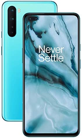 OnePlus Nord - Smartphone Débloqué 5G (Écran 6,44" Fluid AMOLED 90 Hz - 12Go RAM - 256GO Stockage - Quad Caméra) - Garantie Constructeur 2 ans - Bleu Marbre avec écouteurs [Version FR] Fiche Technique et Prix au Maroc