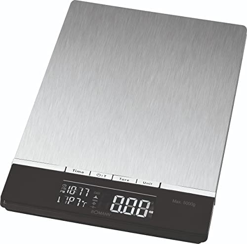 Bromann KW1421CB Balance de cuisine Noir/Gris Fiche Technique et Prix au Maroc