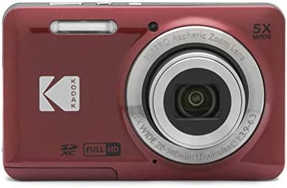 KODAK PIXPRO FZ55 1/2.3" Appareil-Photo Compact 16 MP CMOS 4608 x 3456 Pixels Rouge Fiche Technique et Prix au Maroc