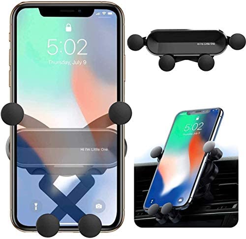 ORYCOOL Support Téléphone Voiture, Gravité Porte Telphone Voiture, Universel Support Smartphone Voiture, Support à Grille d'Aération avec Rotation 360°, pour Phone12/12 Pro, Samsung(4.7 ''- 6.8 '') Fiche Technique et Prix au Maroc