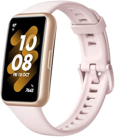 HUAWEI Band 7 Montre Connectée,Écran Tactile Ultra-Fin,Mesue du SpO2 en continu,96 Modes d'entrainement,14 Jours d'autonomoie,4000+ Cadrans au Choix,iOS/Android, Étanche,Noir Fiche Technique et Prix au Maroc