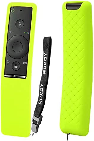 Rukoy Housse étui de Protection pour Samsung Smart TV télécommande de la série BN59, Anti-Glisse pour Enfants Anti-dérapant Anti-Perdue avec Main Stra Fiche Technique et Prix au Maroc