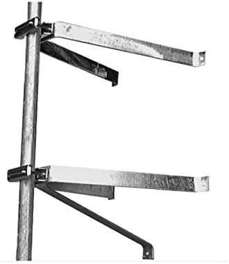 HDSAT Paire D'ETRIERS Fixation Murale en U pour MÂT DÉPORT 50 CM Mat antenne TNT Parabole Fiche Technique et Prix au Maroc