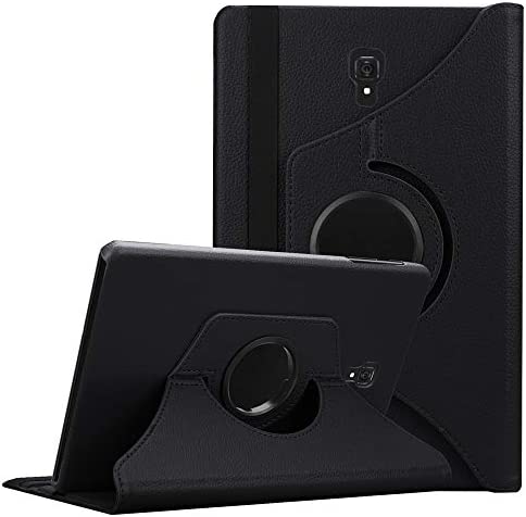 KATUMO Coque pour Samsung Galaxy Tab A 10.5 2018 (SM-T590/T595) Ultra Mince Slim Housse de Protection avec 360 Degrés Support Fonction Cuir Étui Tablette A 10,5 2018 Cover, Noir Fiche Technique et Prix au Maroc