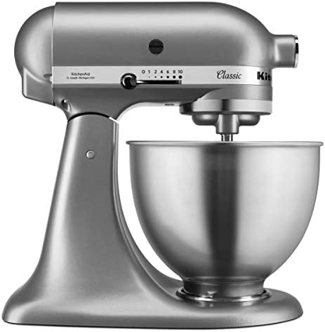 KitchenAid Robot pâtissier multifonction - Bol en acier 4,3L - Argent 5K45SSESL Fiche Technique et Prix au Maroc