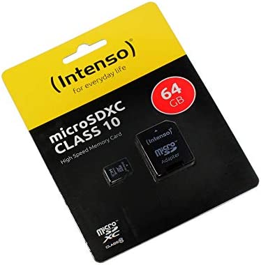 64Go Carte mémoire Compatible avec Oukitel C21 Pro, microSDXC, Classe 10, HighSpeed, avec Adaptateur SD Fiche Technique et Prix au Maroc