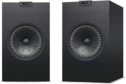 KEF Q150 Paire d'enceintes Noires, HiFi | Home Cinema | Enceintes bibliothèque | Boxes | Stereo | High End | 2 Voies Fiche Technique et Prix au Maroc