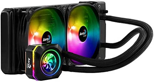 Refroidisseur liquide pour processeur Aerocool 240 mm ARGB Intel/AMD Fiche Technique et Prix au Maroc