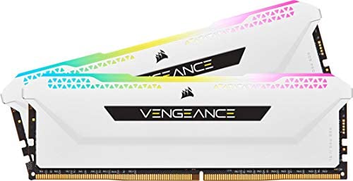 Mémoire de bureau Corsair VENGEANCE RGB PRO SL 32 Go (2x16 Go) DDR4 3600 (PC4-28800) C18 1,35 V - Blanche Fiche Technique et Prix au Maroc
