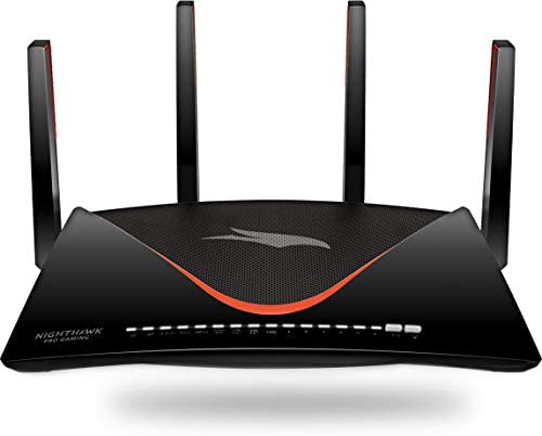 NETGEAR Routeur WiFi Nighthawk Pro Gaming (XR700), AD7200 Bi-Bandes Quad Stream Gigabit, 4 Ports Ethernet Gigabit, 1 Port Ethernet 10G, Filtre geographique MU-MIMO, Technologie Netduma Fiche Technique et Prix au Maroc