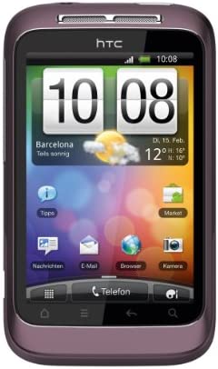 HTC Wildfire S purple débloqué, logiciel original Fiche Technique et Prix au Maroc