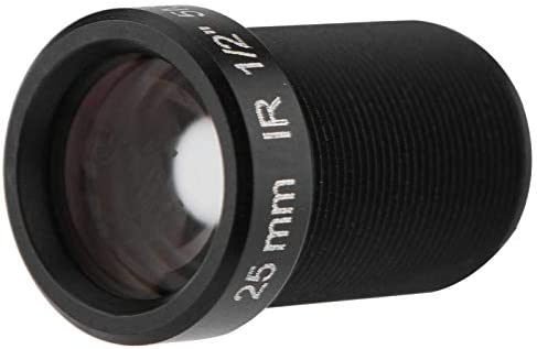 Demeras Objectif de caméra CCTV 25 mm Super Clair 5 Millions de Pixels Objectif 1/2 `` pour caméra WiFi 1 pièces Fiche Technique et Prix au Maroc