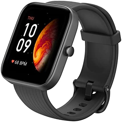 Amazfit Bip 3 Pro Montre Connectée Homme GPS, Fréquence Cardiaque, SpO2, Sommeil, 60+ Modes Sportifs, 5 ATM, Grand Écran de 1,69", Montre Version Française Fiche Technique et Prix au Maroc