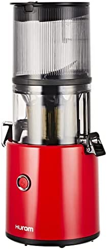 Extracteur de jus vertical Hurom H300 -All-in-One Multi Screw, Mega hopper, BPA-free… (Red) Fiche Technique et Prix au Maroc