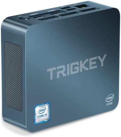 TRIGKEY Mini PC I5 Intel i5-8279U, Mini PC W11 Pro 16G DDR4 500G NVMe SSD Speed S Mini Ordinateur De Bureau, Double 4K HDMI Convient à Zoom/LOL/CS GO Fiche Technique et Prix au Maroc