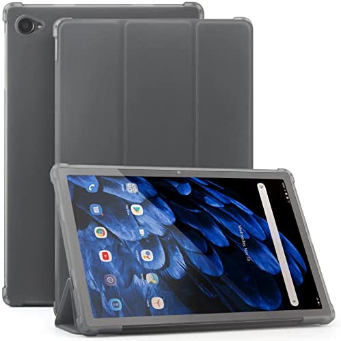 RongZy Tablette Coque Compatible avec Blackview Tab 15 10.5" - Couvercle Magnétique Silicone Étui,Housse de Protection Ultra Fine en Cuir PU Trois Plis avec Support Fonction(Noir) Fiche Technique et Prix au Maroc
