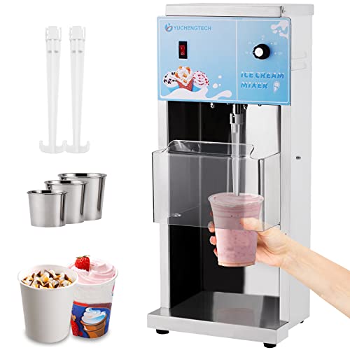 Mélangeur de Crème Glacée Milkshake/Thé au Lait/Boissons/Yaourt Glacé/Mélangeur de Crème Glacée 500-7800 tr/min Réglable pour Magasin de Crème Glacée/Magasin de Thé au Lait/Magasin de Boissons 220V Fiche Technique et Prix au Maroc