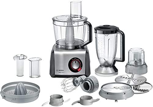 Bosch MultiTalent 8 MC812M844 – Robot de cuisine polyvalent avec plus de 50 fonctions – 1250 W – Grande capacité de 3,9 L – Couleur : Noir Fiche Technique et Prix au Maroc