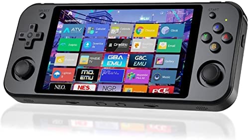 Console de Jeu Portable RG522 Prise en Charge du système Open Source Android7.1 Puce RK3399 Carte TF 64G 2500 Jeux Classiques Écran IPS de 5,36 Pouces Batterie 2PCS 3200mAh (Black) Fiche Technique et Prix au Maroc