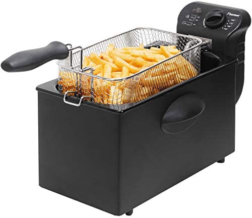 Bestron Friteuse Zone froide, Pour 1 kg de frites, 3,5 litres, 2000 W, Noir Fiche Technique et Prix au Maroc