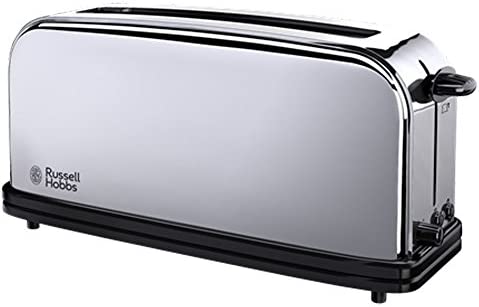 Russell Hobbs Toaster Grille Pain 1000W, 1 Longue Fente, Chauffe Viennoiserie - 23510-56 Victory Fiche Technique et Prix au Maroc