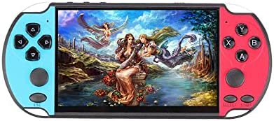 HLF Écran de 5,1 Pouces Console de Jeu Portable HD Casual avec 11000 Jeux vidéo intégrés Jeu Portable rétro nostalgique mp3 mp4 AV-Out au Jeu TV Peut être enregistré/ajouté/supprimé Fiche Technique et Prix au Maroc