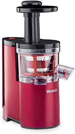 Winkel Extracteur de Jus de fruit et légumes vertical compacte 0,5L SX24 Centrifugeuse Sans BPA, Silencieux, Technologie pression douce, Rotation Lente, Puissante 200W, Système reverse, Anti-gouttes Fiche Technique et Prix au Maroc