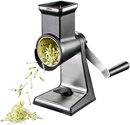 GEFU Râpe à Tambour, Acier Inoxydable, INOX, 28 x 13,6 x 28,1 cm GF19080 Fiche Technique et Prix au Maroc