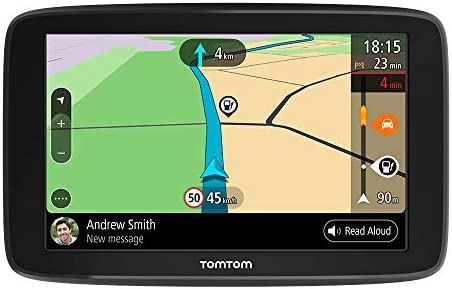 TomTom GPS Voiture GO Basic, 5 Pouces, Info Trafic, Essai des Alertes de Zones de Danger, Cartes UE, Mise à Jour via WiFi, Fixation Reversible Intégrée Fiche Technique et Prix au Maroc