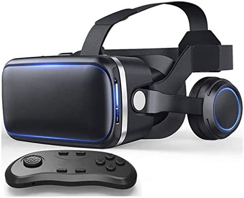 Adesign VR Casque avec Casque Réalité Virtuelle Casque 3D VR Lunettes Lunettes for Les Films 3D Jeux vidéo Compatible avec 4.5-6.0 Pouces iPhone Android Smartphones (Color : D) Fiche Technique et Prix au Maroc