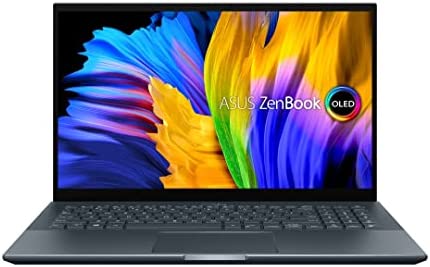 ASUS Zenbook Pro 15 OLED UM535QA-KY358W Ordinateur Portable Gris Ecran 15" Tactile Full HD (AMD Ryzen 7-5800H, 16G RAM, 512G SSD PCIE) Windows 11, Clavier AZERTY Français Fiche Technique et Prix au Maroc