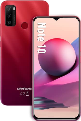 Ulefone Telephone Portable Pas Cher, Note 10 (2023) Smartphone Pas Cher Android 11 (5500mAh 6.52" Octa Core WiFi, 32Go ROM/SD-128Go, 8MP Triple Caméra, Double SIM) 3 Slot/Face ID/2Ans de Garantie Fiche Technique et Prix au Maroc
