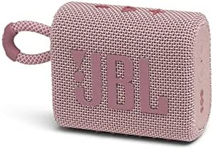 JBL GO 3 – Enceinte Bluetooth portable et légère, aux basses intenses et au style audacieux – Étanche à l’eau et à la poussière – Autonomie 5 hrs – Rose Fiche Technique et Prix au Maroc