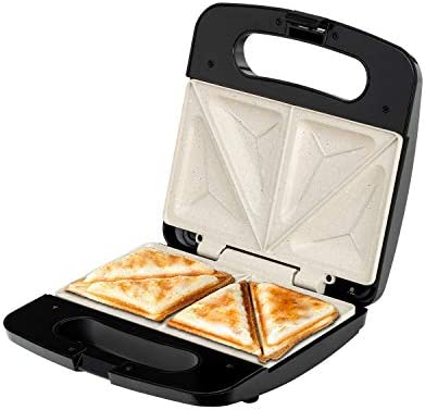 CREATE/STONE EASY/Appareil Croque-monsieur, plaques en céramique antiadhésive, 750W, angle d'ouverture 105° Fiche Technique et Prix au Maroc