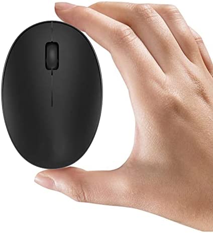 Uiosmuph Mini Petite Souris sans Fil Rechargeable Souris d'ordinateur, 2,4 GHz Optical Travel Silent Wireless Mouse avec récepteur USB, 3 Boutons, 1000 dpi pour Ordinateur Portable/PC/Mac (Noir) Fiche Technique et Prix au Maroc