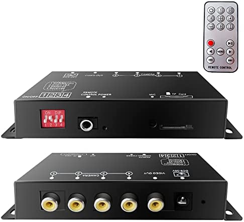 Mini 4 Canaux 720P HD DVR Mobile Carte SD Vidéo Enregistreur pour Caméras Sécurité CCTV AHD, Prend en Charge l'Enregistrement Vidéo en Boucle, l'Enregistrement Audio, Plusieurs Langues OSD Fiche Technique et Prix au Maroc