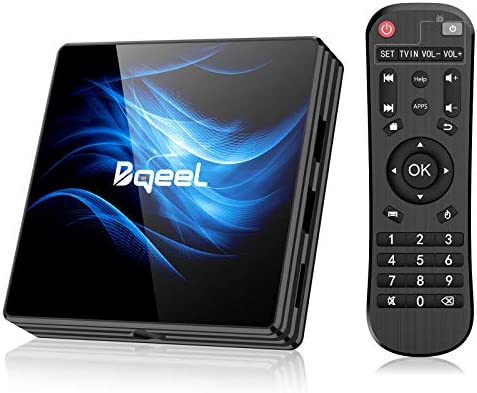 Bqeel Android 10.0 TV Box【4G+64G】, R2 Max Box Android TV RK3318 Quad-Core 64bit Cortex-A53/ Wi-FI 2.4G/5G+ LAN 100M /4K UHD/Boitier Android TV Fiche Technique et Prix au Maroc