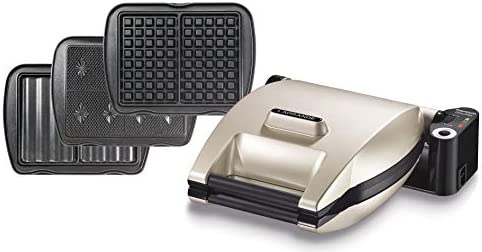 Lagrange 019652 Gaufrier Premium Gaufres + Gaufrettes + Croque monsieur Champagne Fiche Technique et Prix au Maroc